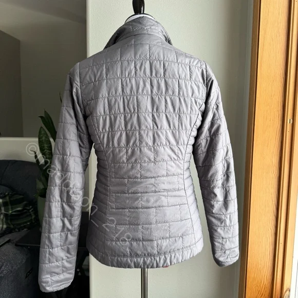 Patagonia Nano Puff Jacket Small Nickel Gray Windproof Water Resistant S - Picture 10 of 16